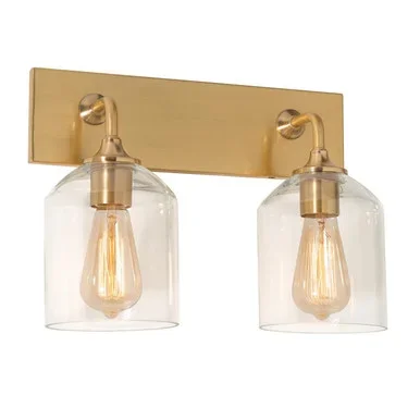 William Two Light Vanity (WMMV1511MBSB)