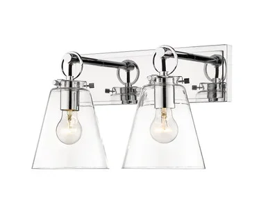 Z-Lite Harper Two Light Vanity in Chrome – 483-2V-CH