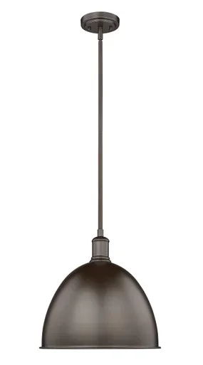 Z-Lite Sawyer One Light Pendant in Bronze – 4500P12-BRZ
